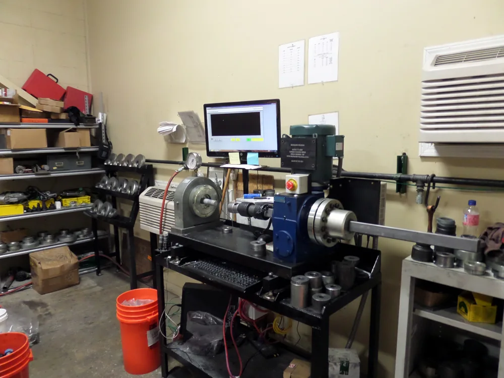 Testing equipment inside the SLSB quality laboratory